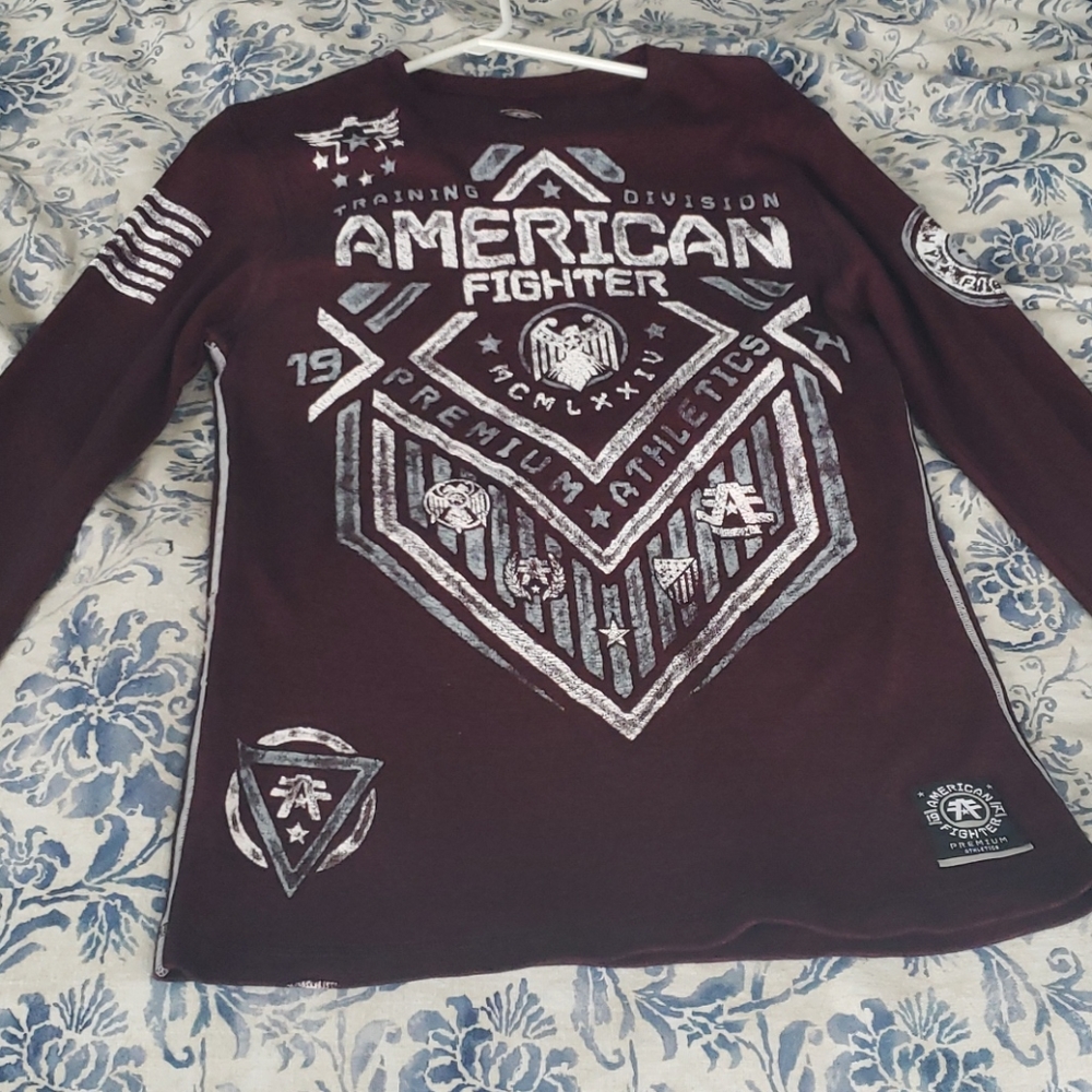 Men's American Fighter Long sleeve shirt